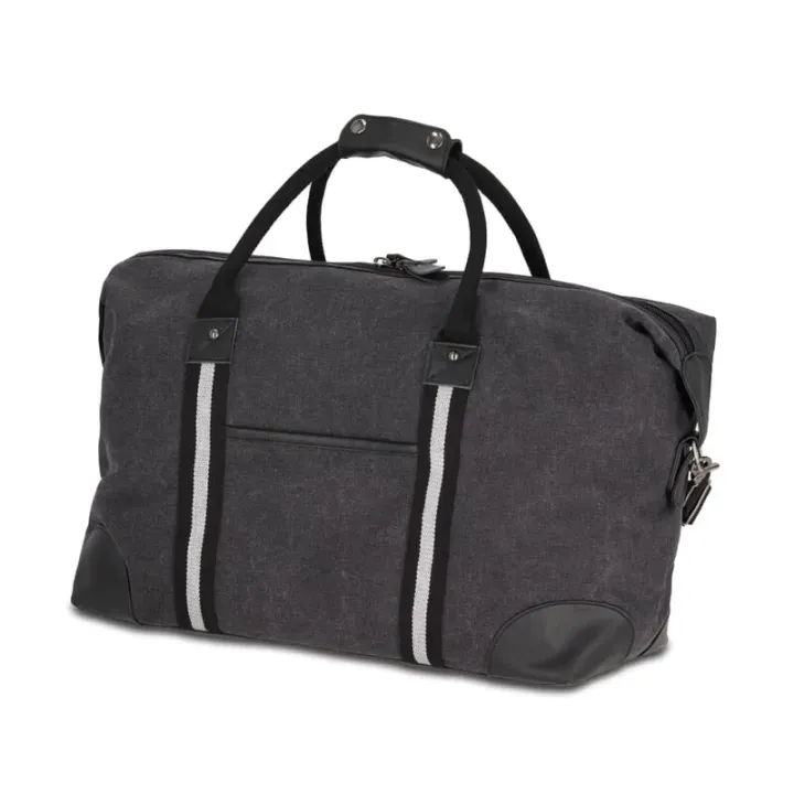 Recycled cotton canvas weekend bag Harper - LT95299 (N0060)